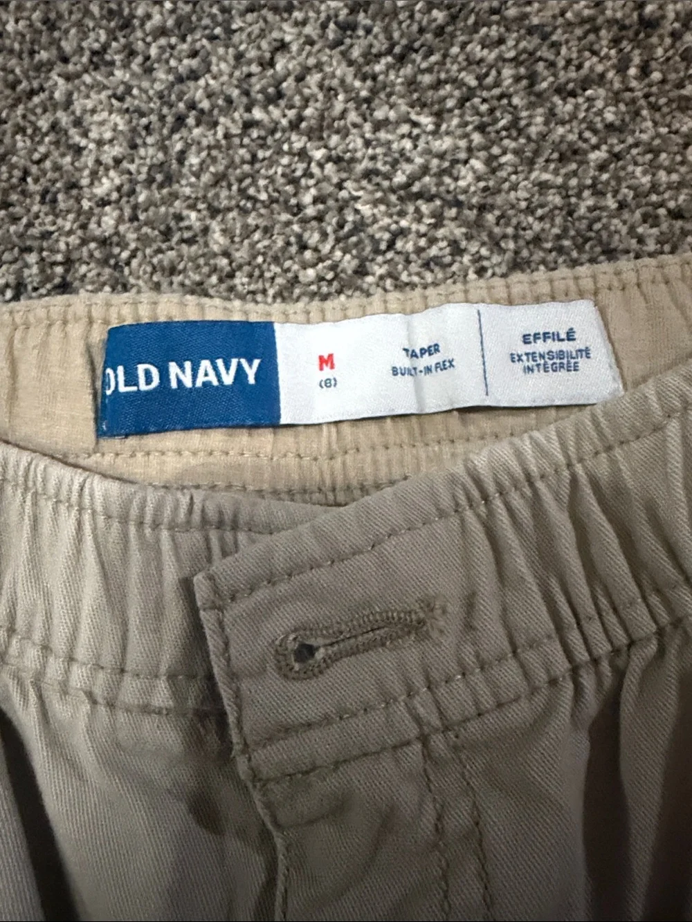 Boys Old Navy Kids Beige Chino Pants Size 8